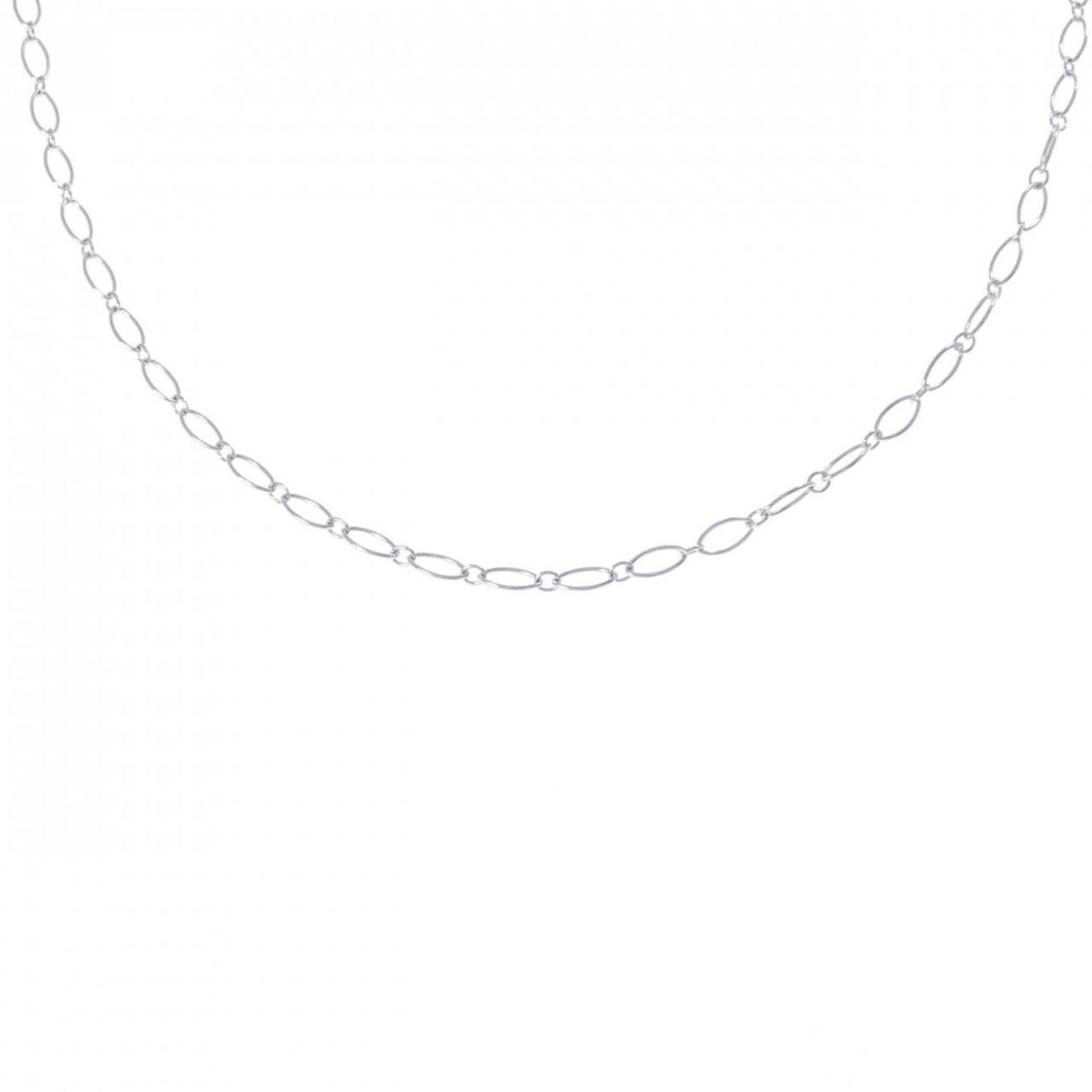necklace Tiffany oval link chain: necklace Tiffany oval link chain This listing features necklace Tiffany oval link chain. Item specifics are provided below. Item Specifics: Brand: Tiffany Necklace Type: Necklace Gender: Women Materia