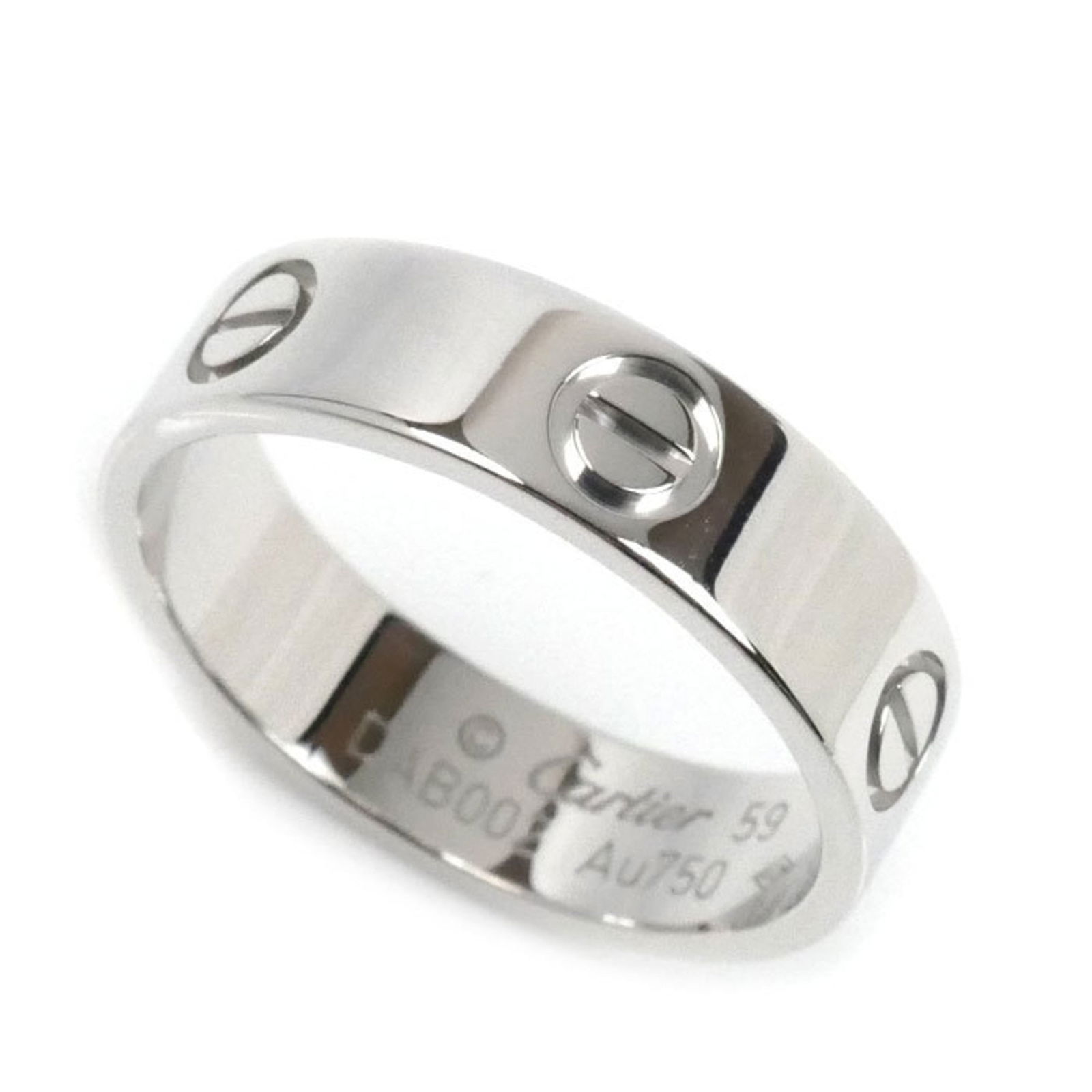 (18K) Cartier Band Ring White Gold: (18K) Cartier Band Ring White Gold This listing features (18K) Cartier Band Ring White Gold. Item specifics are provided below. Item Specifics: Brand: Cartier Type: Band Ring Gender: Women,Men Color: