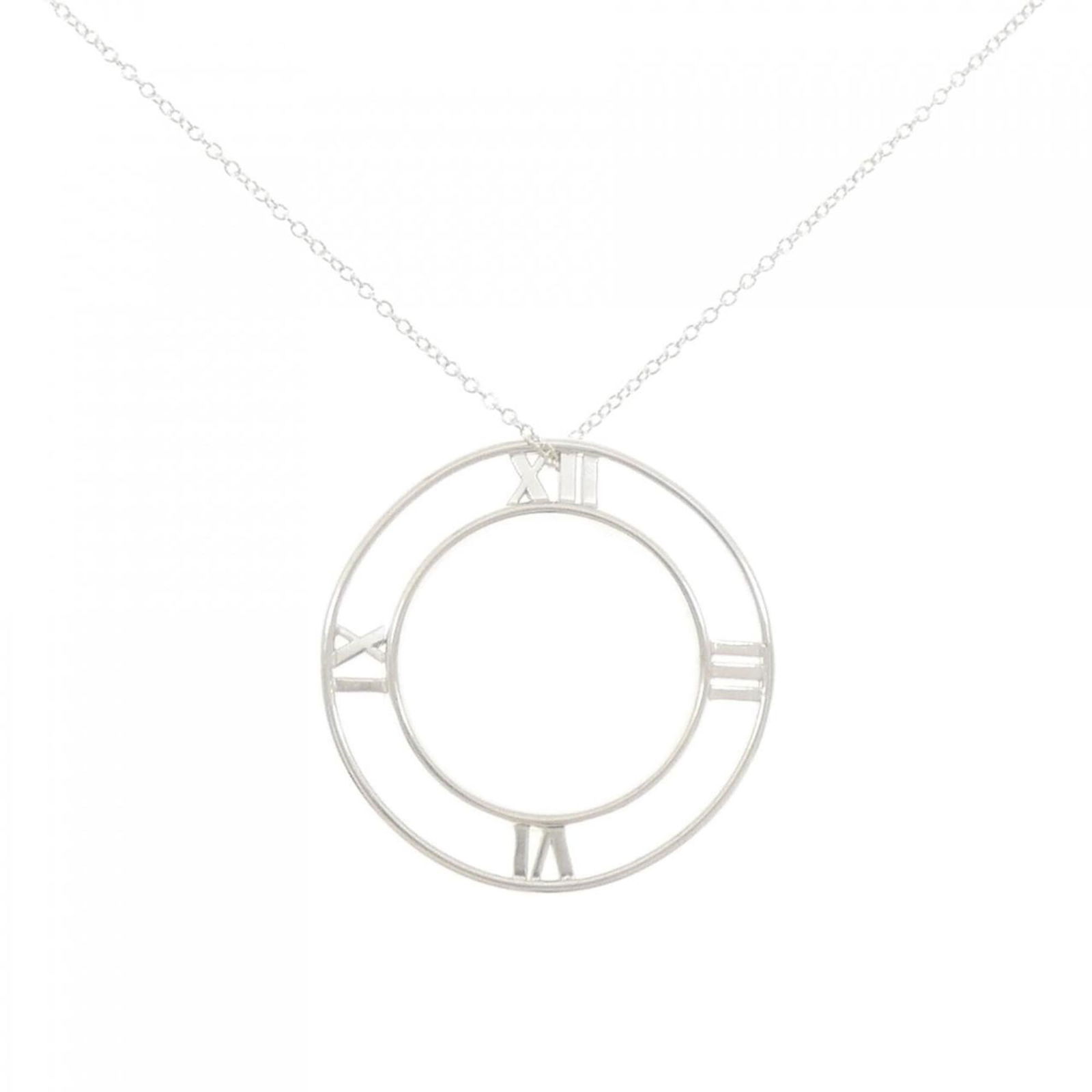Necklace Tiffany Atlas Round Small: Necklace Tiffany Atlas Round Small This listing features Necklace Tiffany Atlas Round Small. Item specifics are provided below. Item Specifics: Brand: Tiffany Necklace Type: Necklace Gender: Women