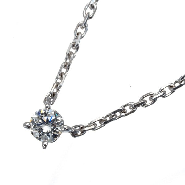 Wg Cartier Necklace Diamond 0.24Ct Love Support Cartier Solitaire 18K: Wg Cartier Necklace Diamond 0.24Ct Love Support Cartier Solitaire 18K This listing features Wg Cartier Necklace Diamond 0.24Ct Love Support Cartier Solitaire 18K. Item specifics are provided below. It