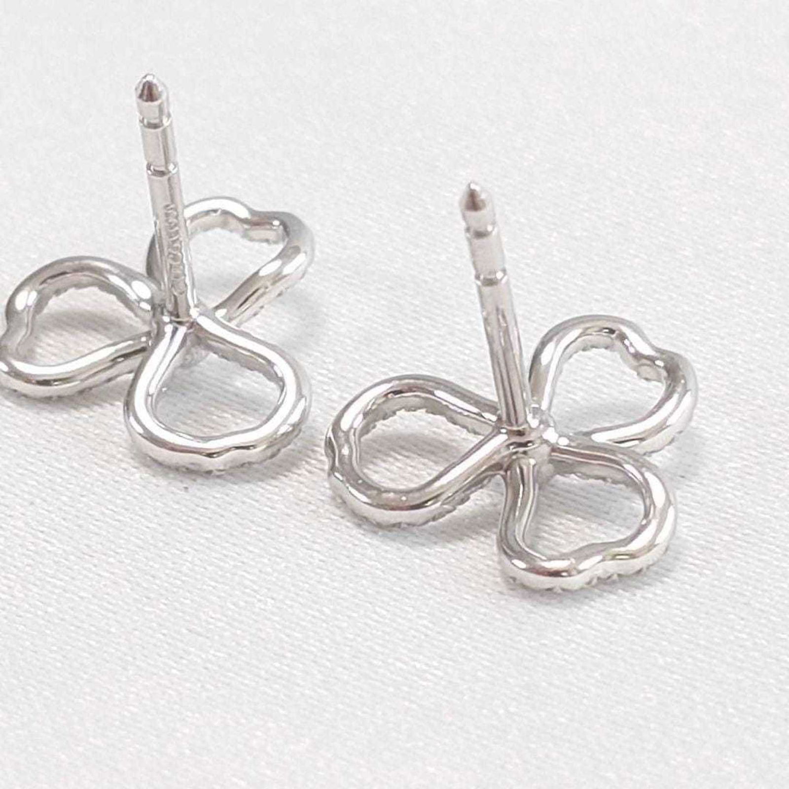 Platinum Tiffany Stud Earrings - 11
