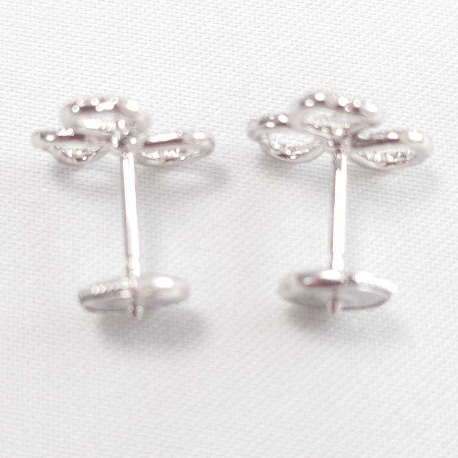 Platinum Tiffany Stud Earrings - 12