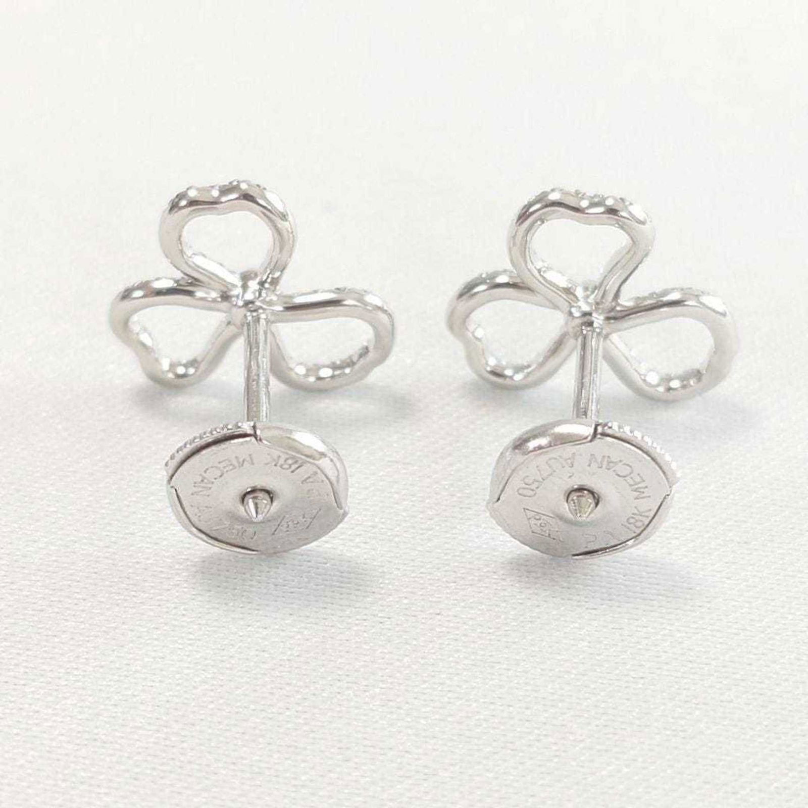 Platinum Tiffany Stud Earrings - 13