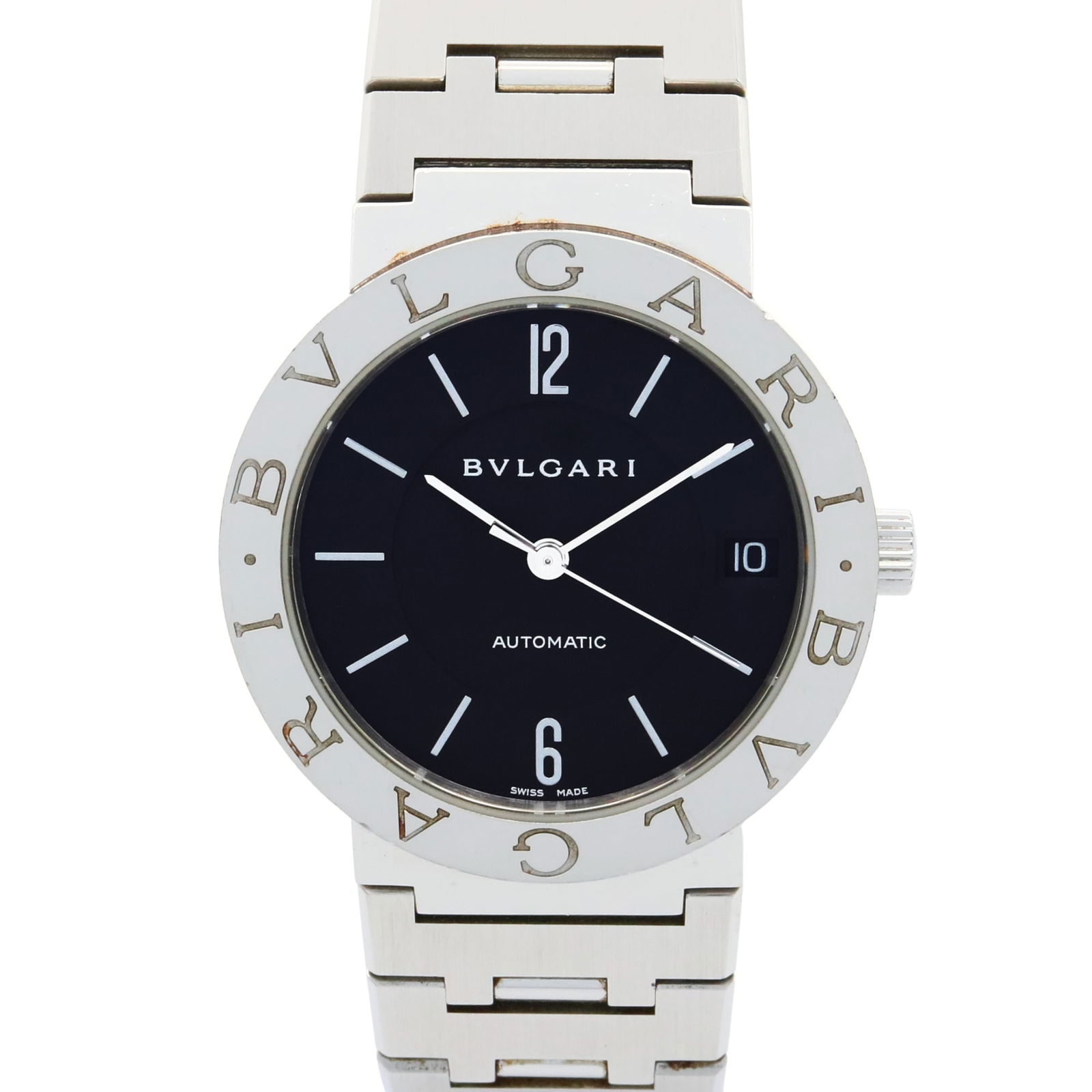 Wristwatch Bvlgari: Wristwatch Bvlgari This listing features Wristwatch Bvlgari. Item specifics are provided below. Item Specifics: Brand: Bvlgari Type: Wristwatch Gender: Men Material (Case): Stainless Steel Material (B