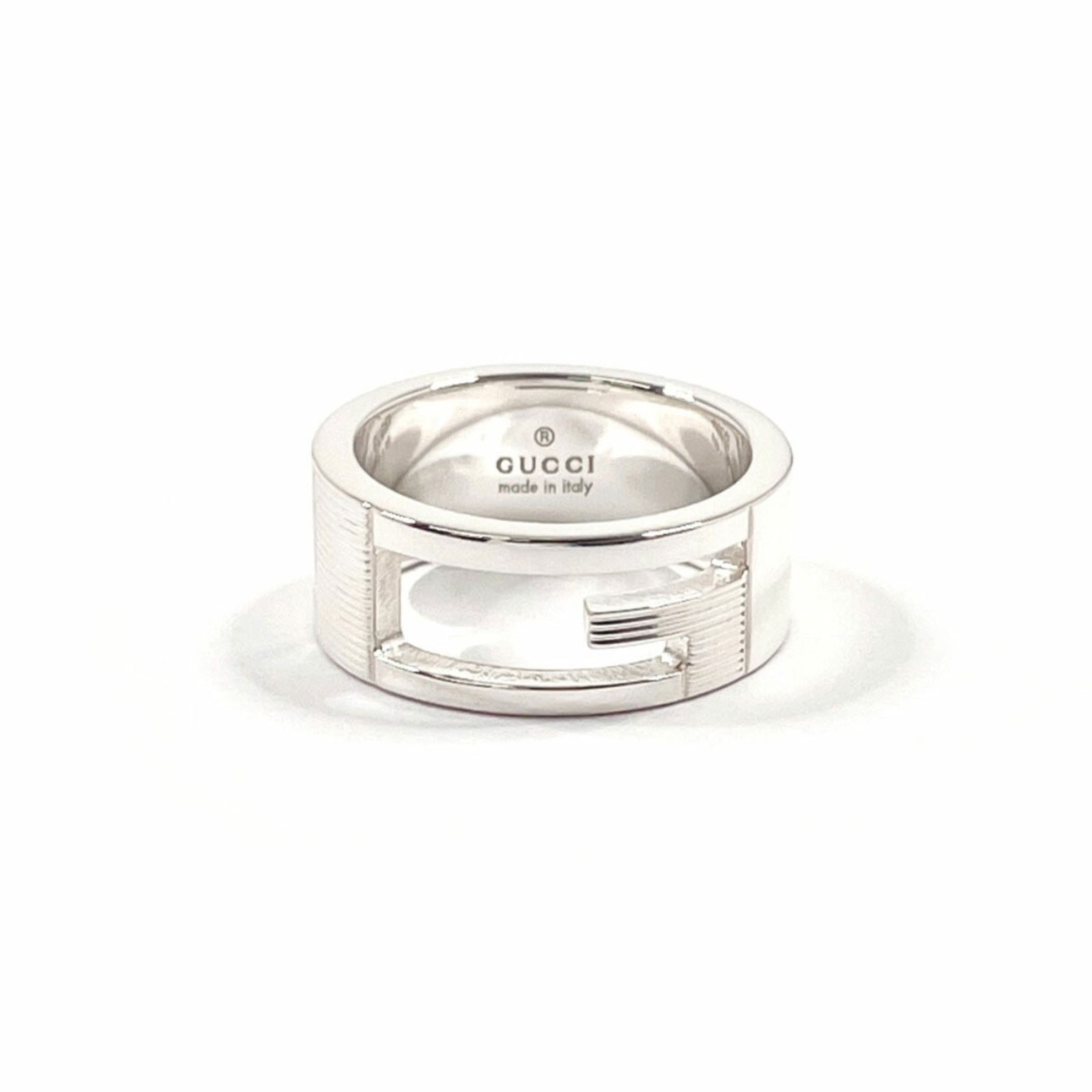 925 Gucci Band Ring Silver (1 of 8)