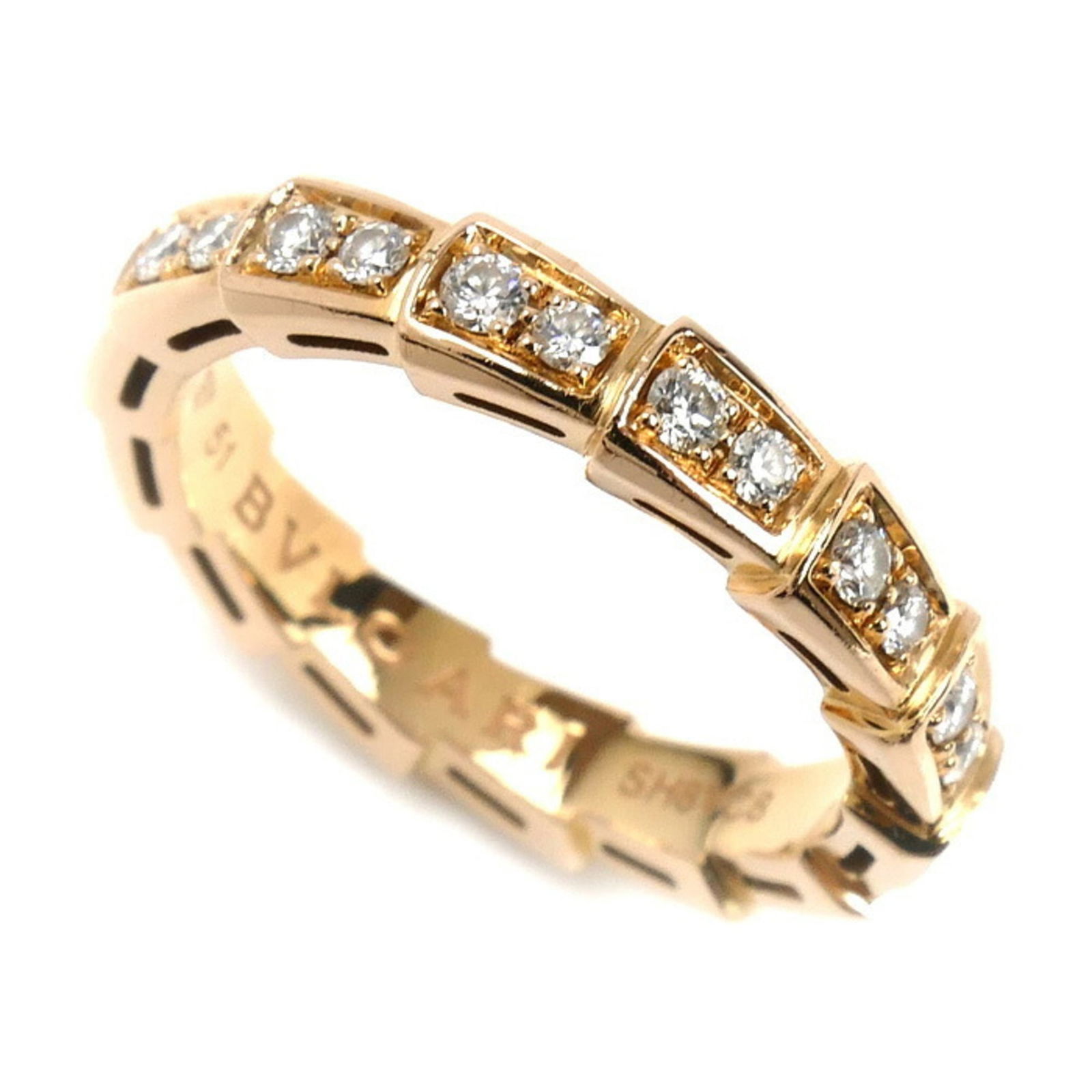 (18K) Bvlgari Band Ring Pink Gold: (18K) Bvlgari Band Ring Pink Gold This listing features (18K) Bvlgari Band Ring Pink Gold. Item specifics are provided below. Item Specifics: Brand: Bvlgari Type: Band Ring Gender: Women Color: Pink G