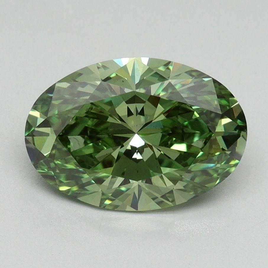 Loose Lab Diamond - IGI Oval 2.01ct Fancy Vivid Green VS2: Loose Lab Diamond - IGI Oval 2.01ct Fancy Vivid Green VS2 This listing features Loose Lab Diamond - IGI Oval 2.01ct Fancy Vivid Green VS2. Item specifics are provided below. Item Specifics: Source: Th