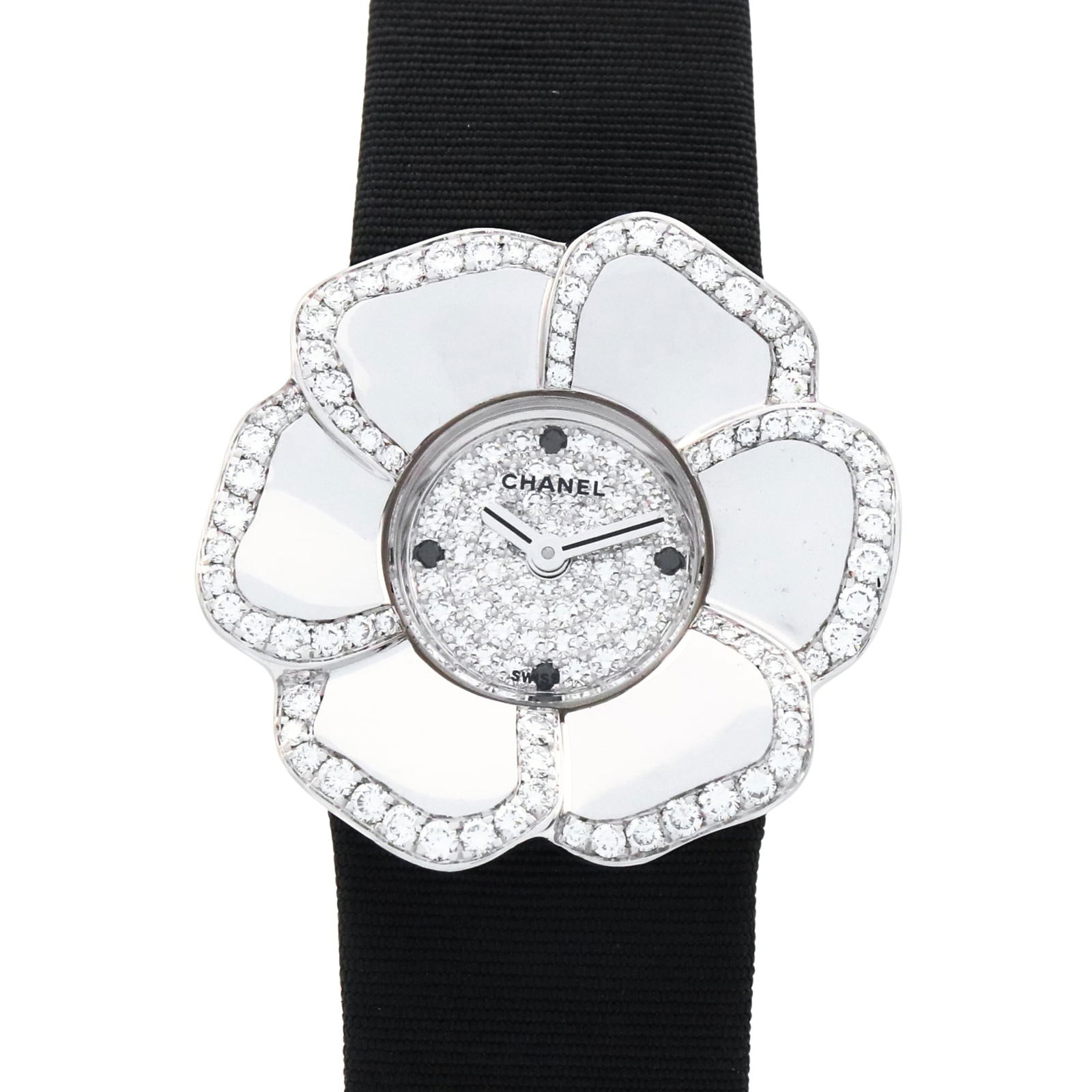 Wristwatch Chanel: Wristwatch Chanel This listing features Wristwatch Chanel. Item specifics are provided below. Item Specifics: Brand: Chanel Type: Wristwatch Gender: Women Material (Case): White Gold (18K) Material (B