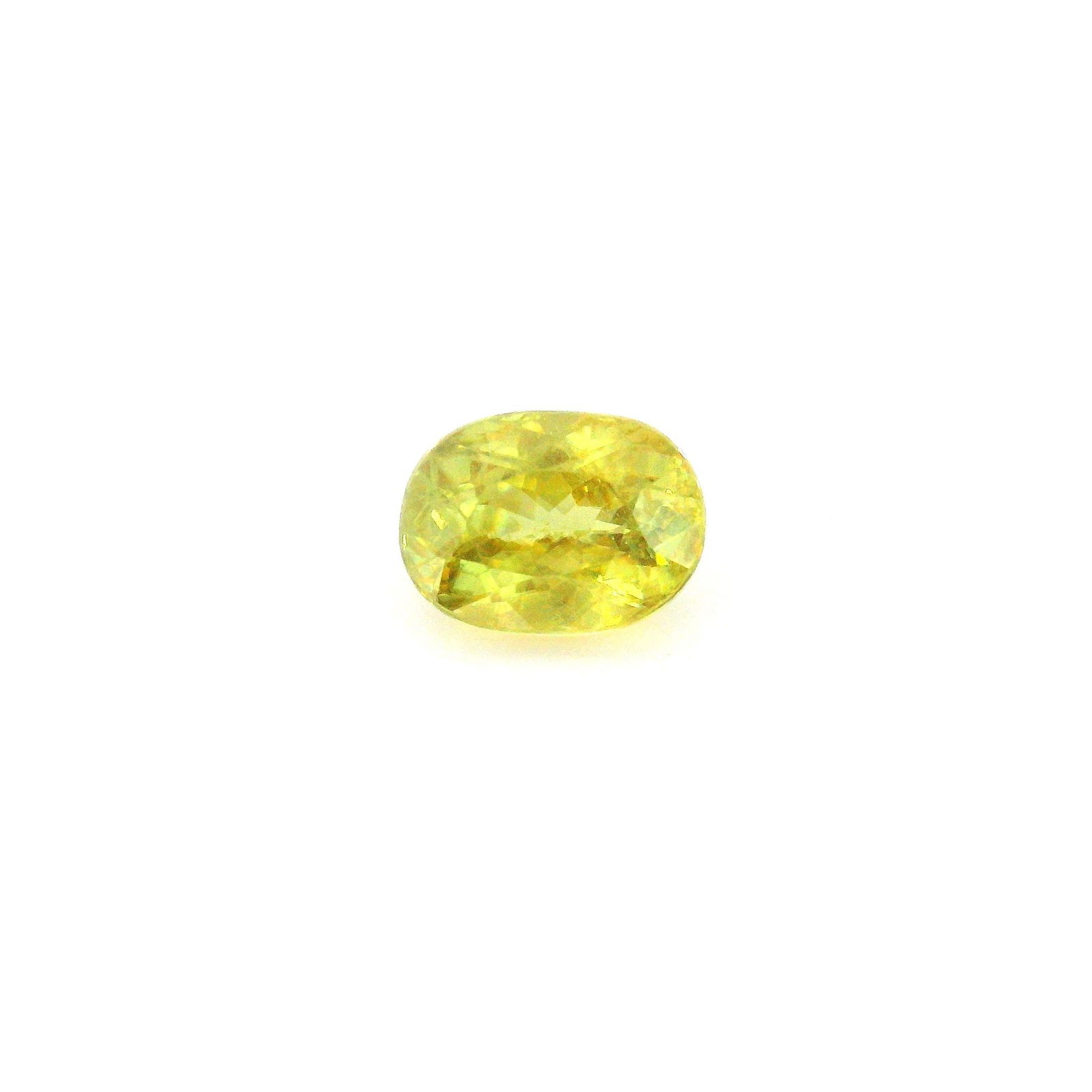 Loose Sphene Gemstone - GSI Oval 1.24ct Green EC: Loose Sphene Gemstone - GSI Oval 1.24ct Green EC This listing features Loose Sphene Gemstone - GSI Oval 1.24ct Green EC. Item specifics are provided below. Item Specifics: Type: Sphene Carat: 1.24 Cut