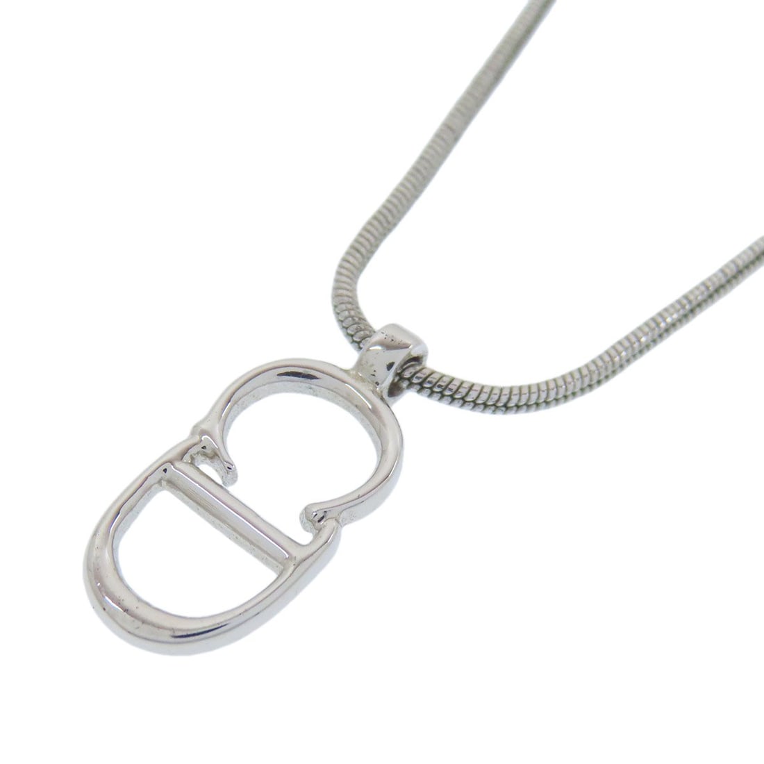 Metal CHRISTIAN DIOR CD logo Necklace (1 of 12)