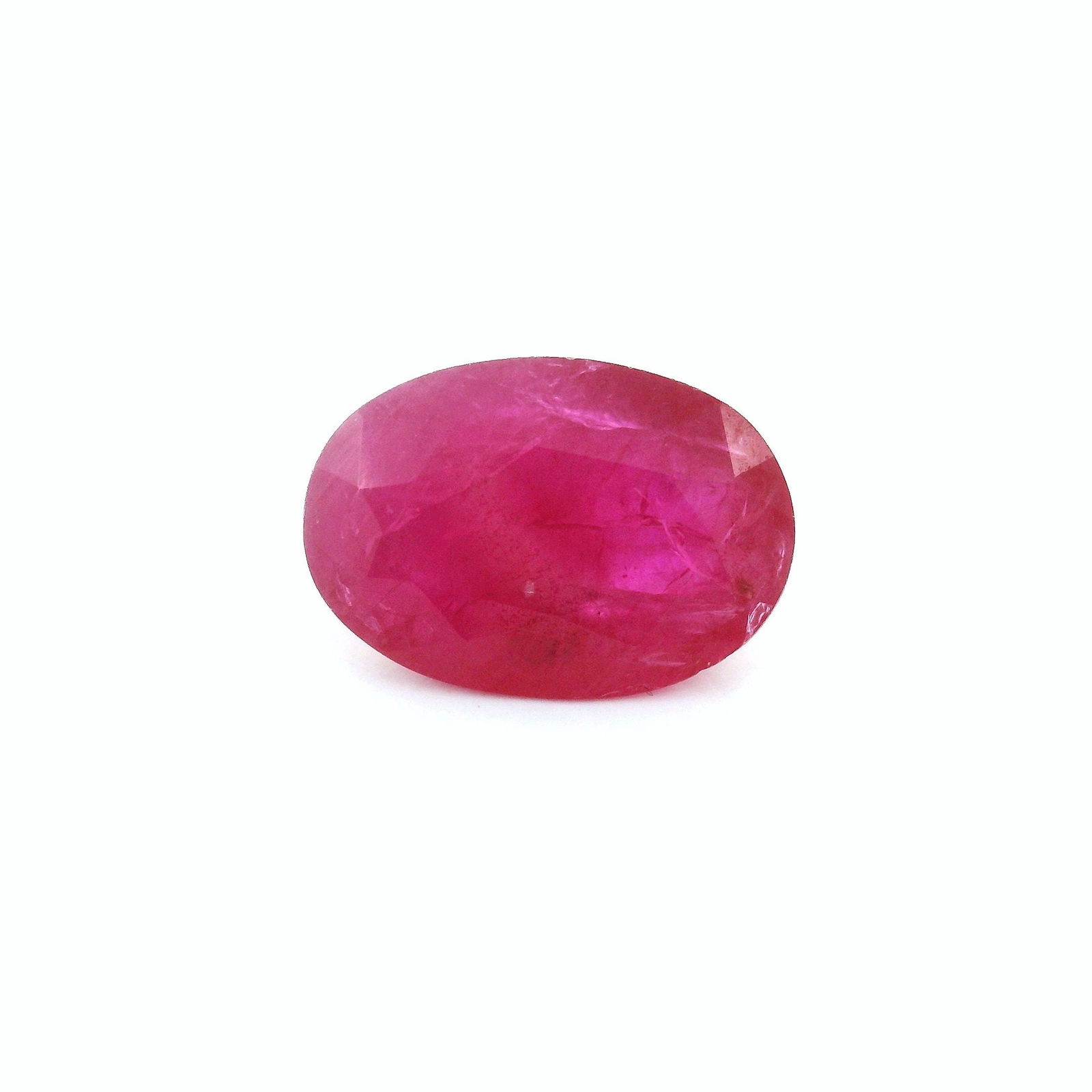 Loose Ruby Gemstone - GSI Oval 2.82ct Red MI: Loose Ruby Gemstone - GSI Oval 2.82ct Red MI This listing features Loose Ruby Gemstone - GSI Oval 2.82ct Red MI. Item specifics are provided below. Item Specifics: Type: Ruby Carat: 2.82 Cut: Faceted