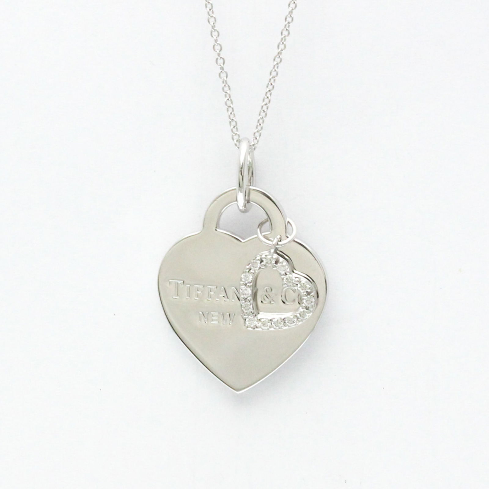 Women Fashion Pendant Necklace (Silver) - Tiffany Heart Ginza Limited Edition Diamond Necklace: Women Fashion Pendant Necklace (Silver) - Tiffany Heart Ginza Limited Edition Diamond Necklace White Gold (18K) Diamond Men This listing features Women Fashion Pendant Necklace (Silver) - Tiffany Hear