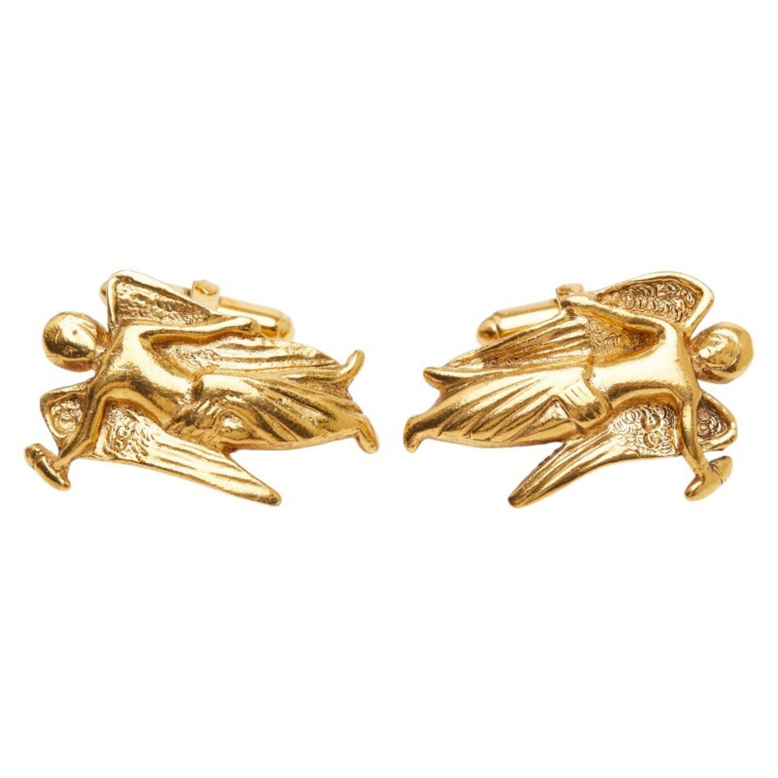 Plating Chanel Cufflinks Gold - 2