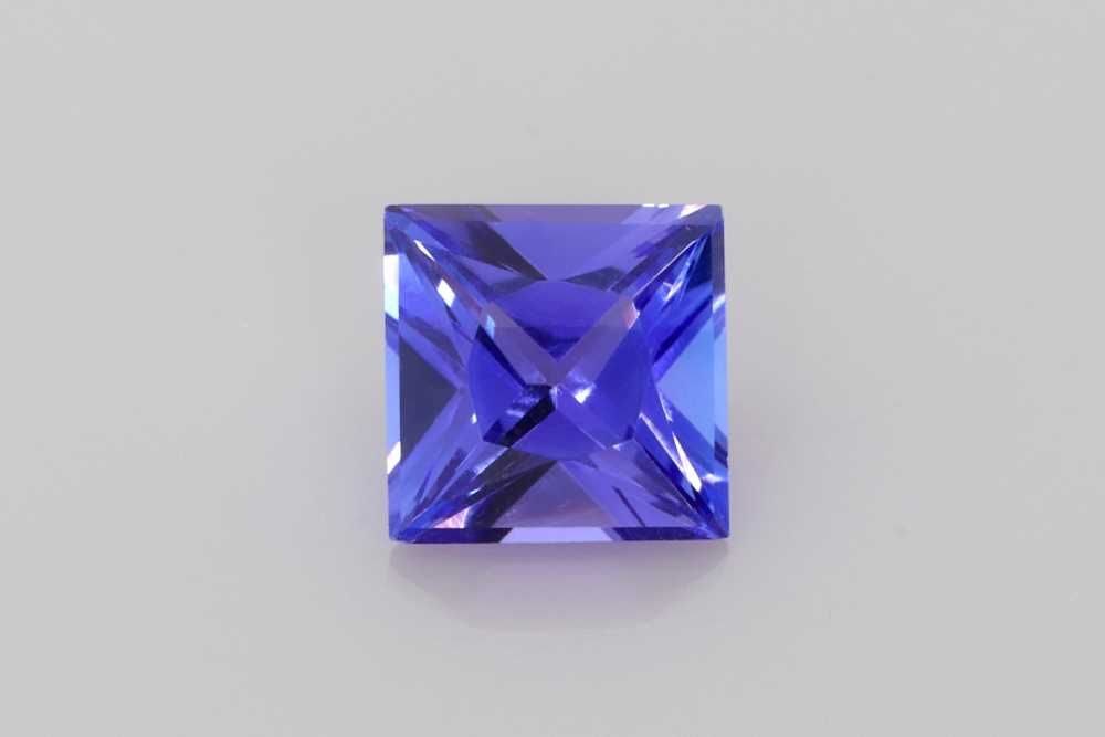 Loose Tanzanite Gemstone - Princess 1.71ct Blue EC (1 of 1)
