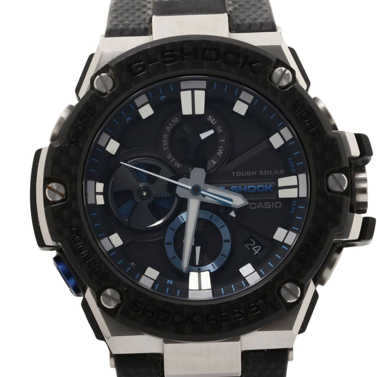 Wristwatch Casio: Wristwatch Casio This listing features Wristwatch Casio. Item specifics are provided below. Item Specifics: Brand: Casio Type: Wristwatch Style: Sport Gender: Men Display: Analog Material (Case): Carb