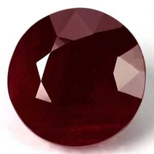 Loose Ruby Gemstone - GIA Round 4.34ct Red SI (1 of 1)