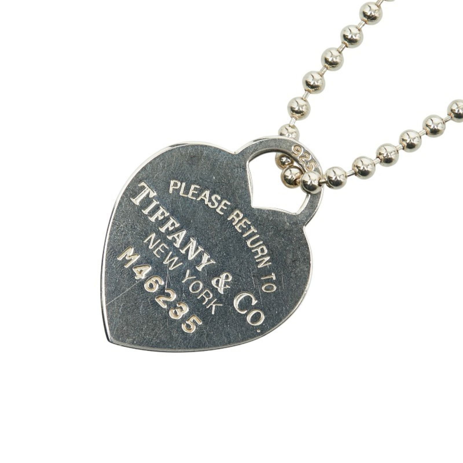 TIFFANY & Co. Return to Heart Tag Long Necklace in 925 Sterling Silver for Women.: TIFFANY & Co. Return to Heart Tag Long Necklace in 925 Sterling Silver for Women. This listing features TIFFANY & Co. Return to Heart Tag Long Necklace in 925 Sterling Silver for Women.. Item specific