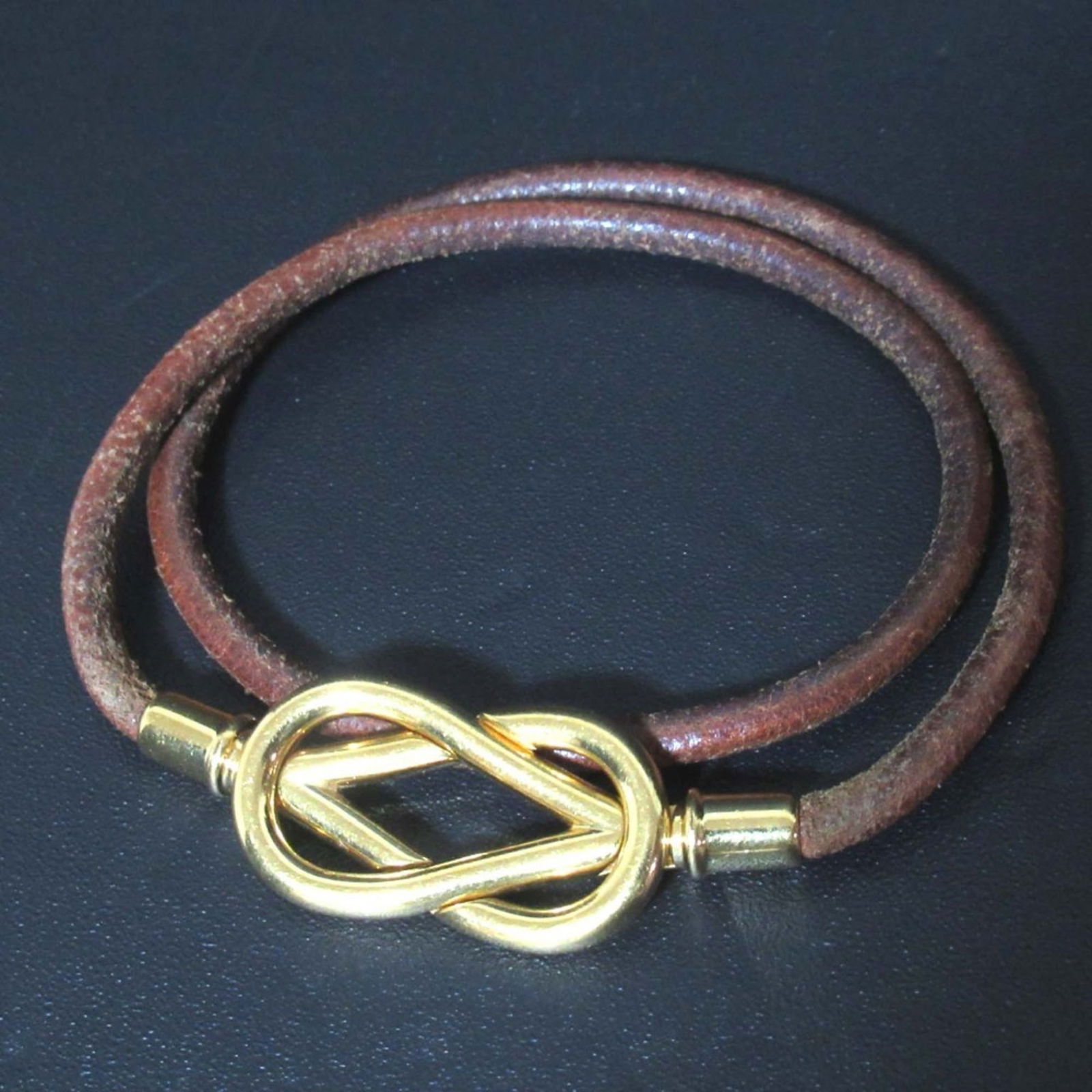 Women HERMES Jumbo Choker Double Bracelet in Brown and Gold Hardware for: Women HERMES Jumbo Choker Double Bracelet in Brown and Gold Hardware for This listing features Women HERMES Jumbo Choker Double Bracelet in Brown and Gold Hardware for. Item specifics are provided bel