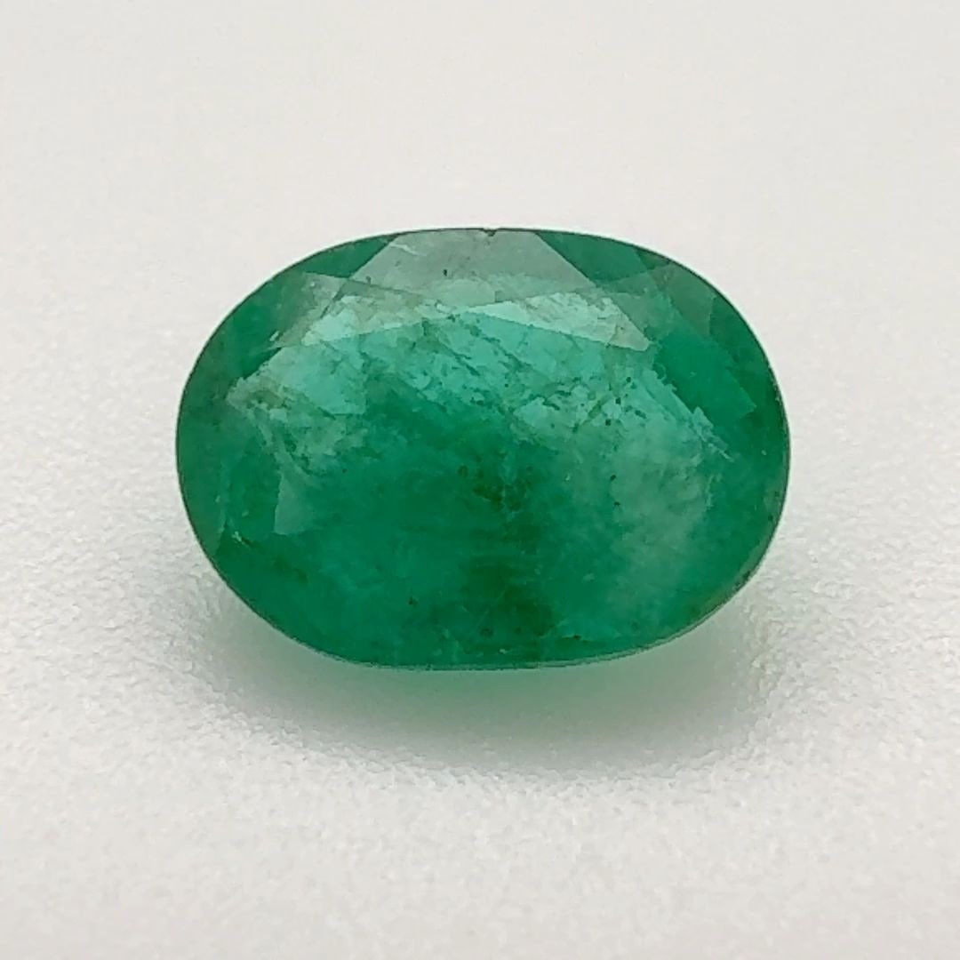 Loose Emerald Gemstone - Oval 1.195ct Green SI (1 of 1)