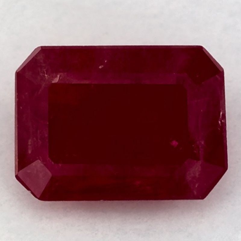 Loose Ruby Gemstone - Octagonal 1.76ct Red SI (1 of 1)