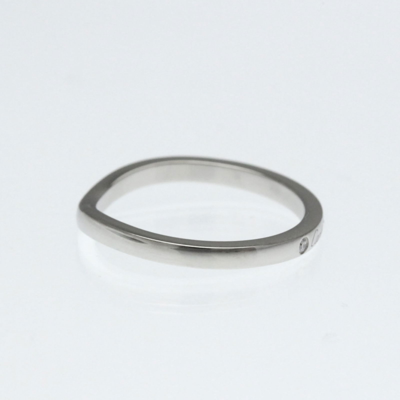 Platinum Cartier Band Ring - 3