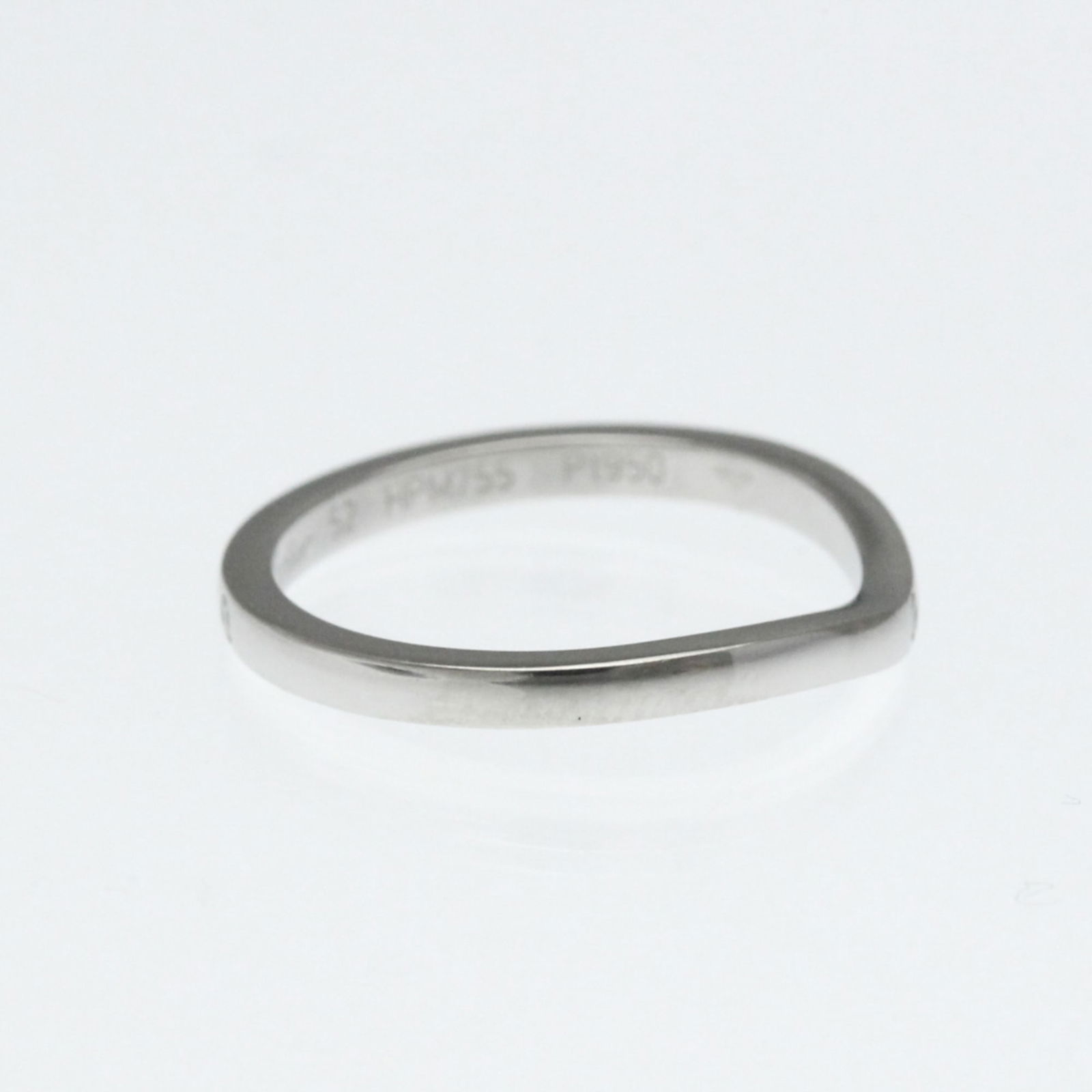 Platinum Cartier Band Ring - 4