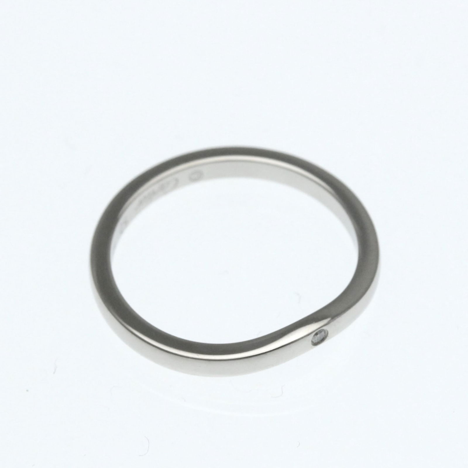 Platinum Cartier Band Ring - 9