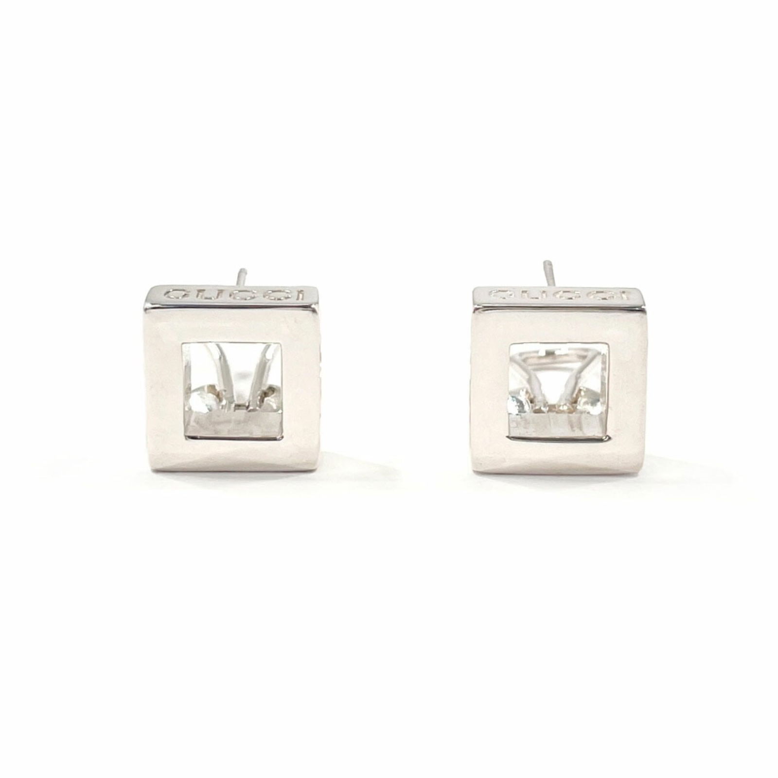 925 Gucci Stud Earrings Silver - 3