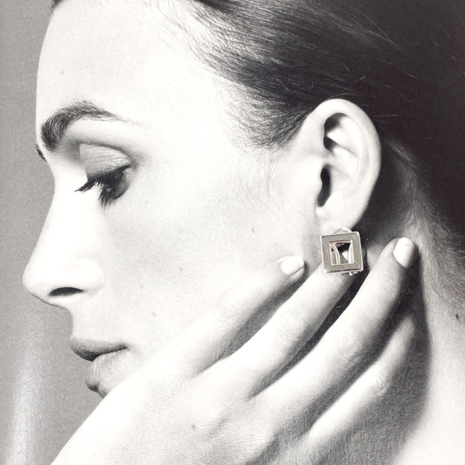 925 Gucci Stud Earrings Silver - 8