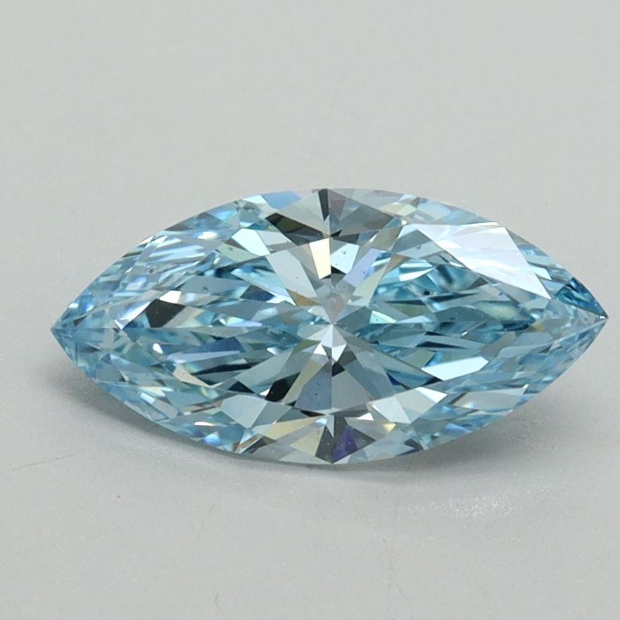 Loose Lab Diamond - IGI Marquise 1.03ct Fancy Vivid Blue VS1: Loose Lab Diamond - IGI Marquise 1.03ct Fancy Vivid Blue VS1 This listing features Loose Lab Diamond - IGI Marquise 1.03ct Fancy Vivid Blue VS1. Item specifics are provided below. Item Specifics: Sour