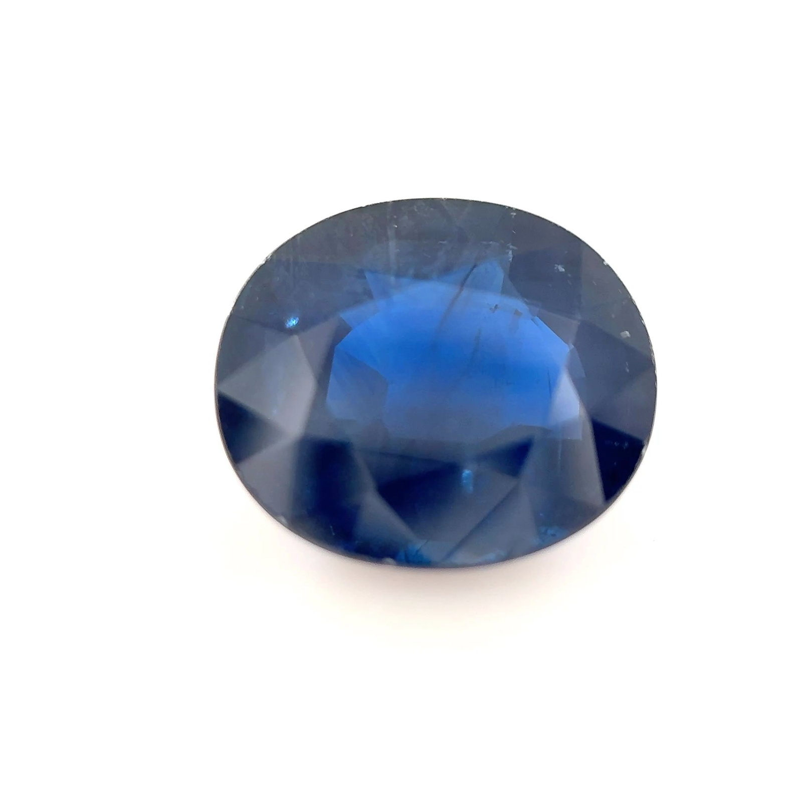 Loose Sapphire Gemstone - Oval 2.94ct Blue SI: Loose Sapphire Gemstone - Oval 2.94ct Blue SI This listing features Loose Sapphire Gemstone - Oval 2.94ct Blue SI. Item specifics are provided below. Item Specifics: Type: Sapphire Carat: 2.94 Cut: Fa