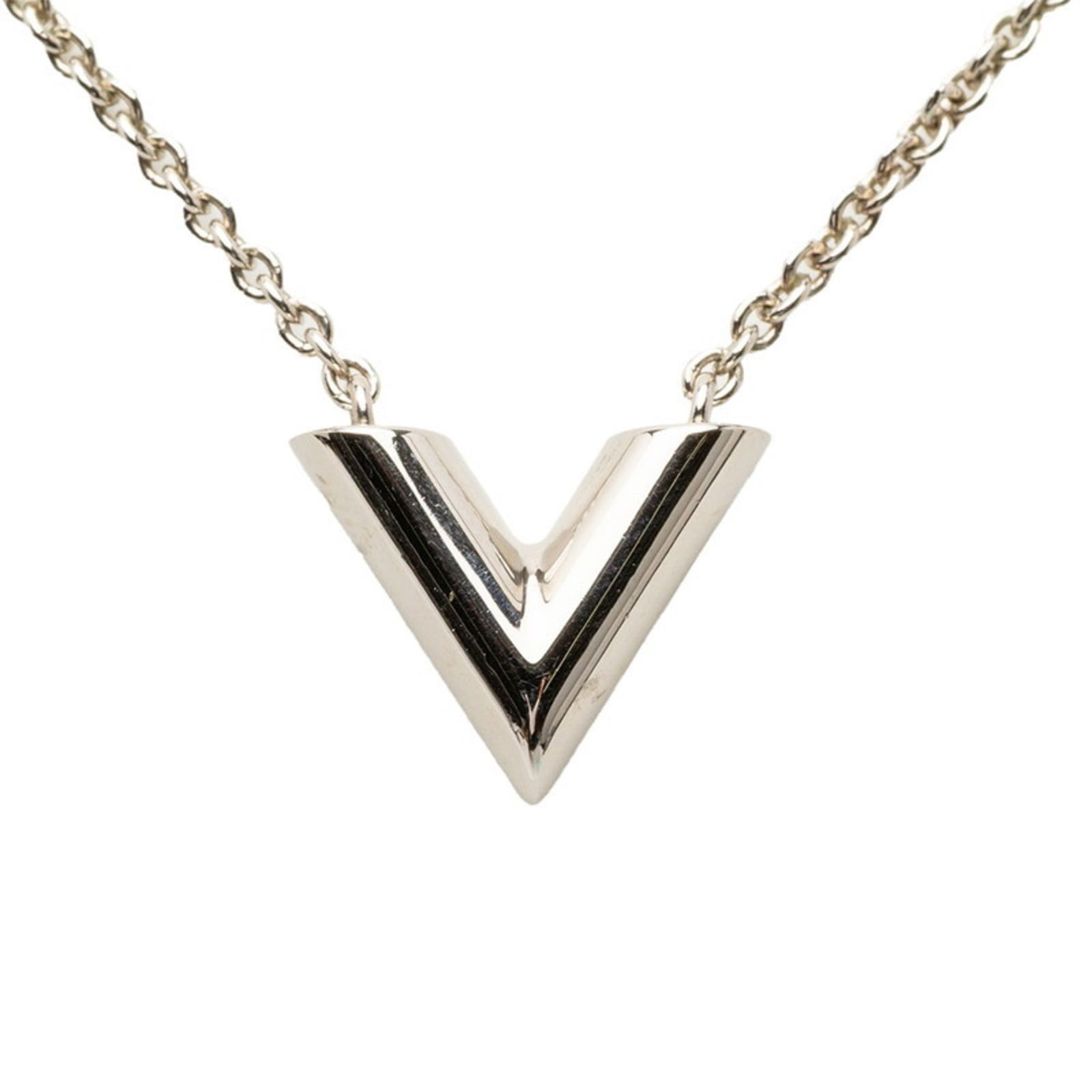 VUITTON Louis Vuitton Essential V Pendant Necklace M63197 Silver Metal Women's LOUIS: VUITTON Louis Vuitton Essential V Pendant Necklace M63197 Silver Metal Women's LOUIS This listing features VUITTON Louis Vuitton Essential V Pendant Necklace M63197 Silver Metal Women's LOUIS. Item sp