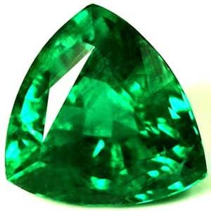 Loose Emerald Gemstone - Trilliant 1.05ct Green SI: Loose Emerald Gemstone - Trilliant 1.05ct Green SI This listing features Loose Emerald Gemstone - Trilliant 1.05ct Green SI. Item specifics are provided below. Item Specifics: Type: Emerald Carat: 1.0