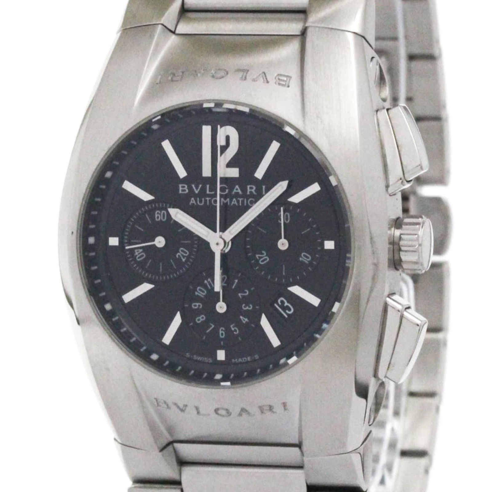 Wristwatch Bvlgari: Wristwatch Bvlgari This listing features Wristwatch Bvlgari. Item specifics are provided below. Item Specifics: Brand: Bvlgari Type: Wristwatch Style: Sport Gender: Men Material (Case): Stainless Stee