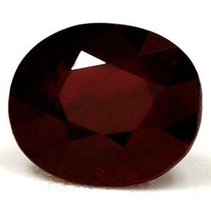 Loose Ruby Gemstone - Oval 1.56ct Red SI (1 of 1)