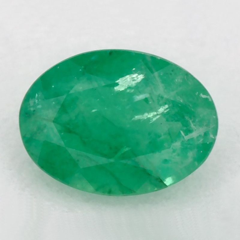 Loose Emerald Gemstone - Oval 1.13ct Green SI (1 of 1)