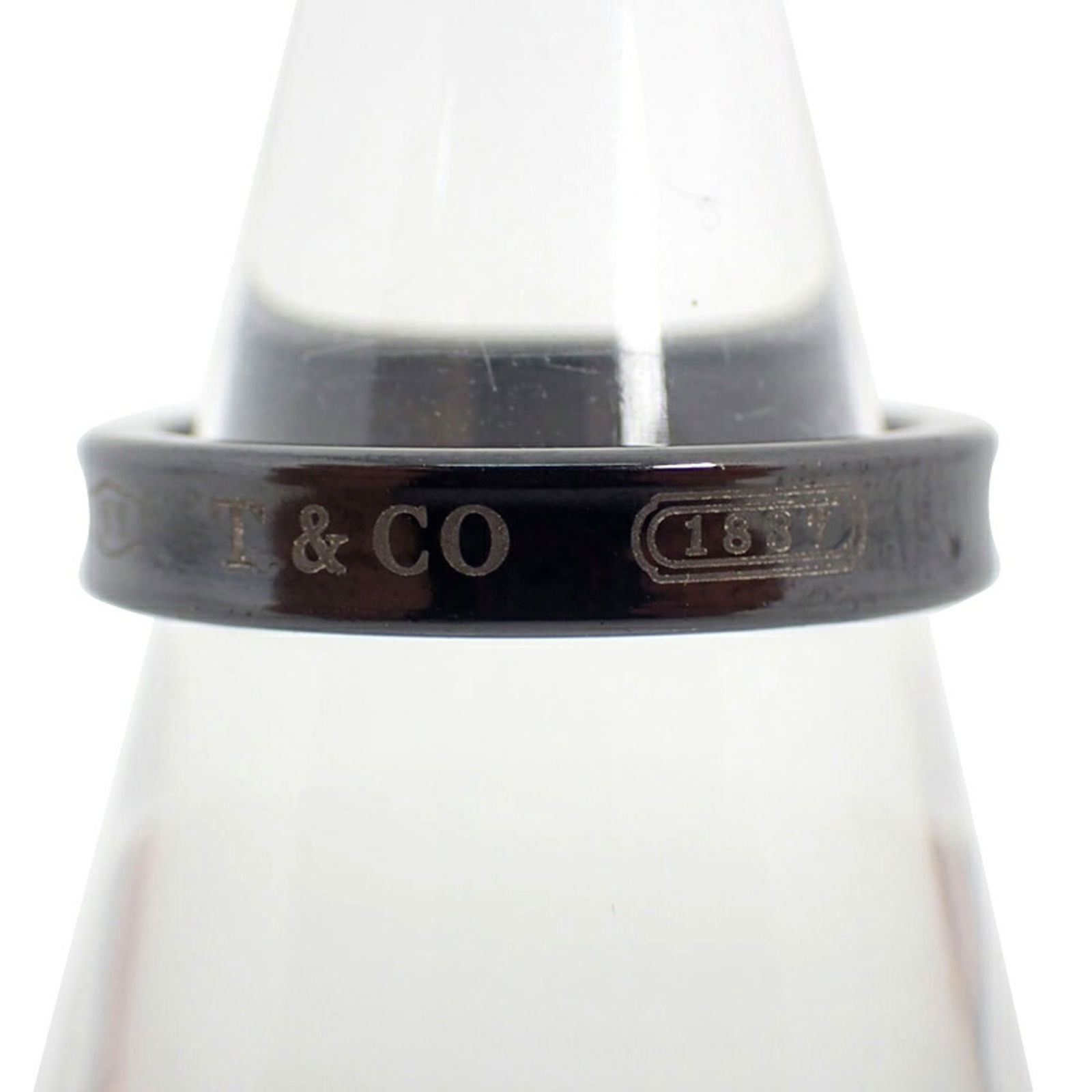 Titanium Tiffany Band Ring - 2