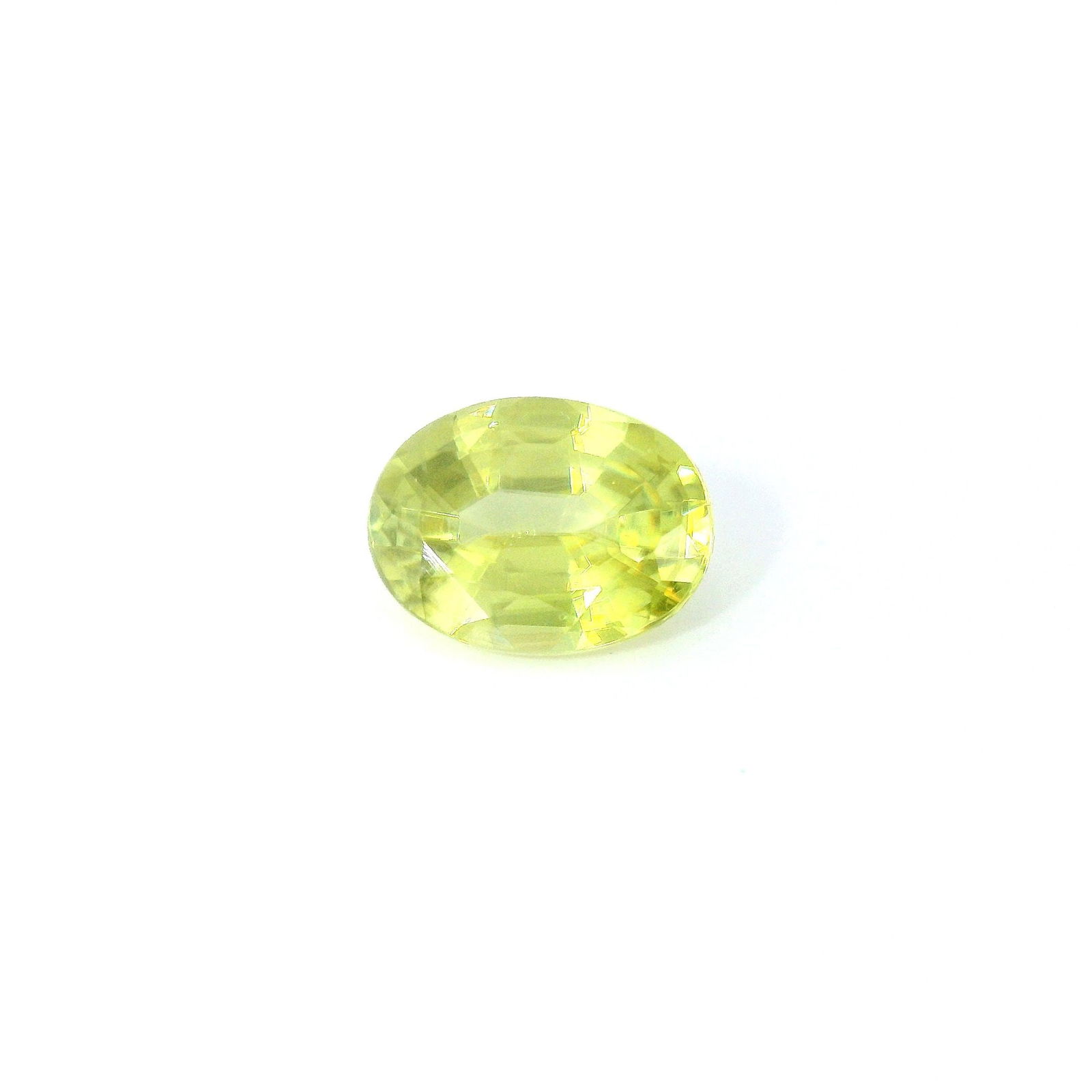Loose Sphene Gemstone - GSI Oval 1.36ct Yellow EC: Loose Sphene Gemstone - GSI Oval 1.36ct Yellow EC This listing features Loose Sphene Gemstone - GSI Oval 1.36ct Yellow EC. Item specifics are provided below. Item Specifics: Type: Sphene Carat: 1.36 C