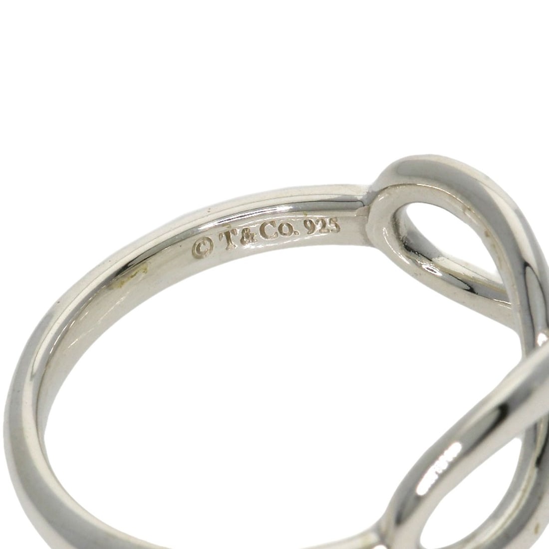 Silver TIFFANY&Co. Infinity Ring - 5