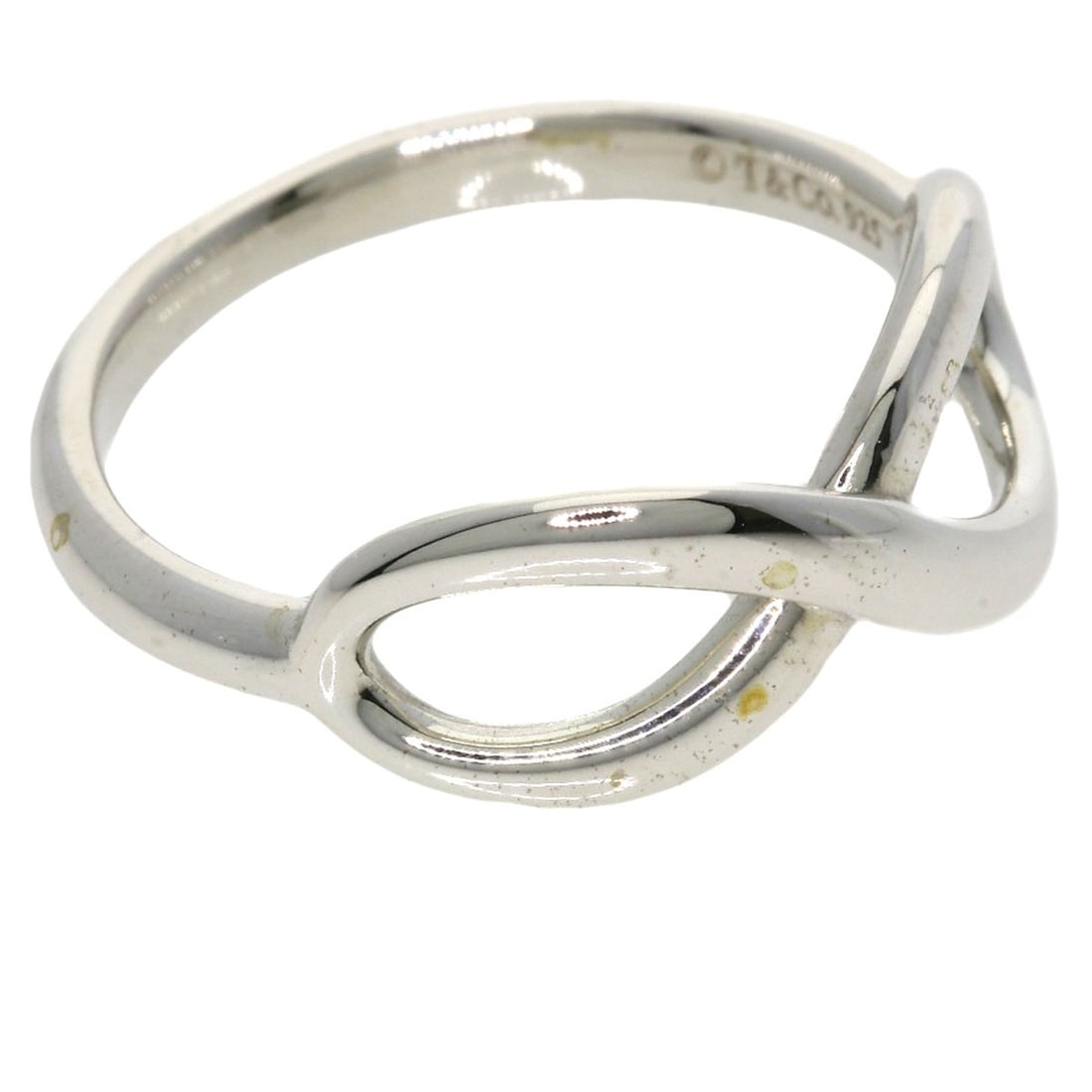 Silver TIFFANY&Co. Infinity Ring - 7