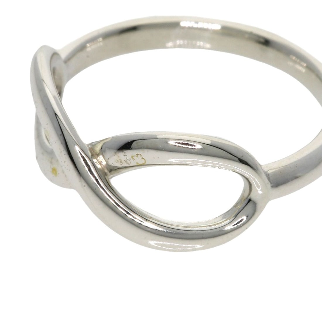 Silver TIFFANY&Co. Infinity Ring - 8