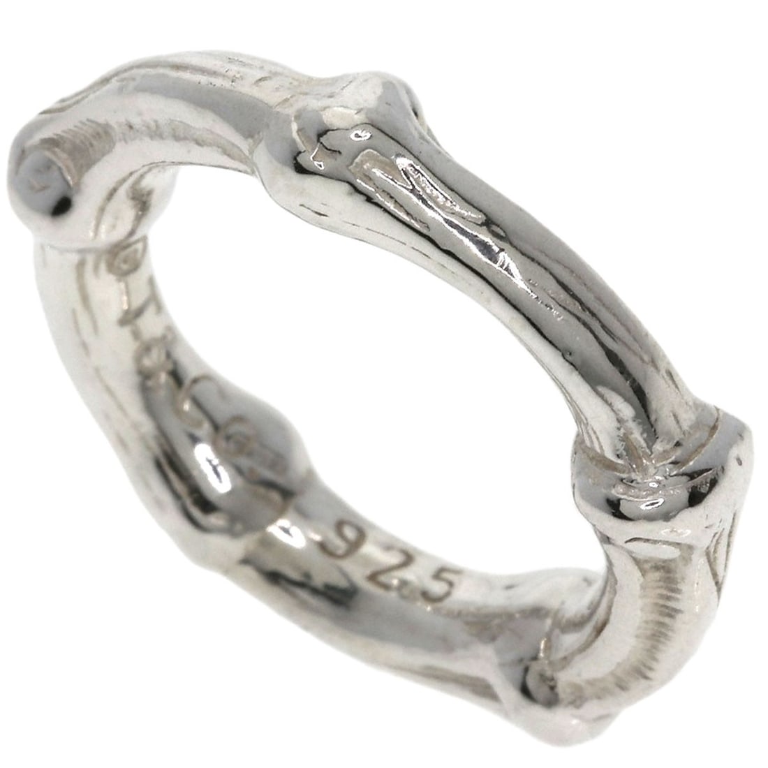 Silver TIFFANY&Co. Bamboo Ring: Silver TIFFANY&Co. Bamboo Ring This listing features Silver TIFFANY&Co. Bamboo Ring. Item specifics are provided below. Item Specifics: Brand: TIFFANY&Co. Style: Ring Material: Silver Metal: SV Ring S