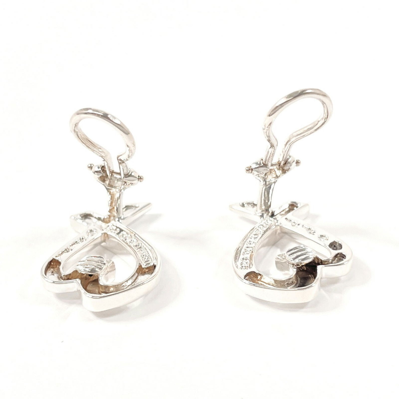 925 Tiffany Clip Earrings Silver - 3