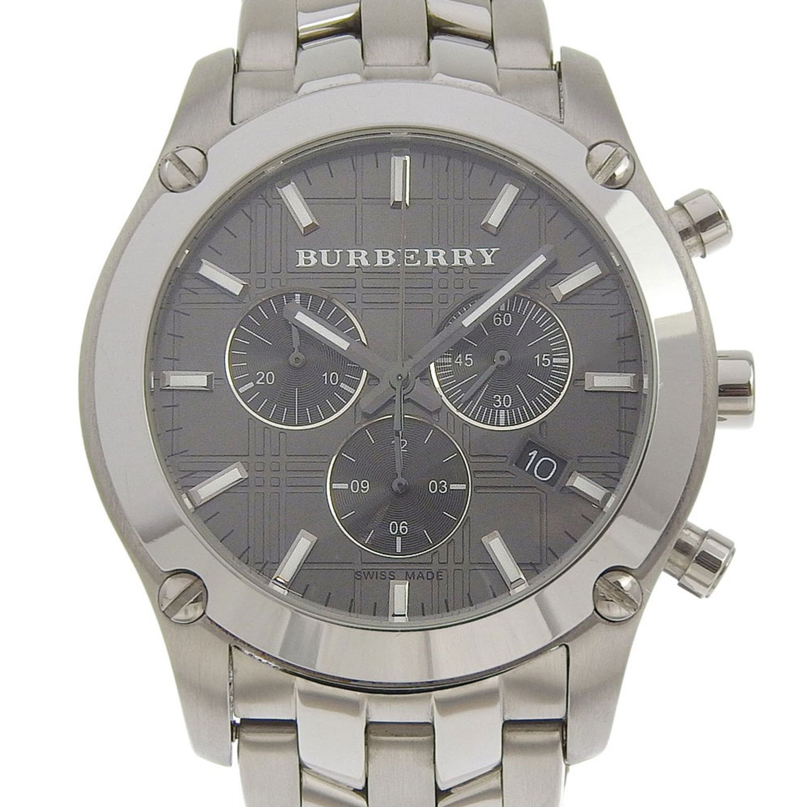 Wristwatch Burberry: Wristwatch Burberry This listing features Wristwatch Burberry. Item specifics are provided below. Item Specifics: Brand: Burberry Type: Wristwatch Gender: Men Display: Analog Material (Case): Stainles