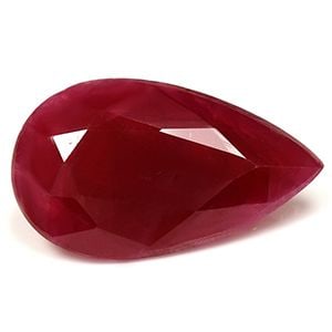 Loose Ruby Gemstone - Pear 2.63ct Red SI: Loose Ruby Gemstone - Pear 2.63ct Red SI This listing features Loose Ruby Gemstone - Pear 2.63ct Red SI. Item specifics are provided below. Item Specifics: Type: Ruby Carat: 2.63 Cut: Faceted Color: R