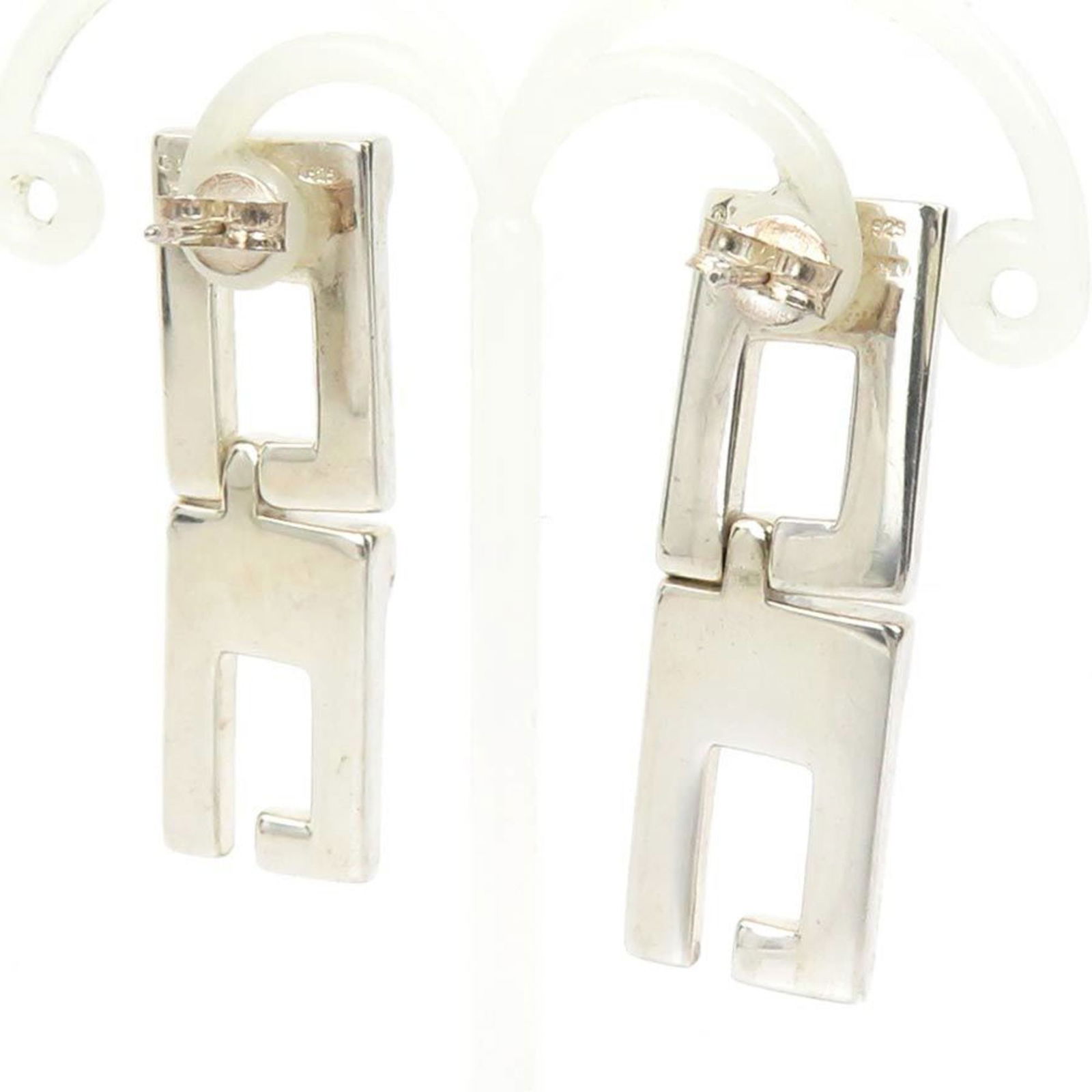 925 Gucci Stud Earrings Silver - 2