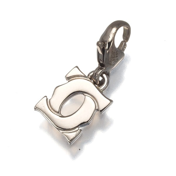 Gold Cartier Pendant Entrelaces Baby Charm 18K 750 White: Gold Cartier Pendant Entrelaces Baby Charm 18K 750 White This listing features Gold Cartier Pendant Entrelaces Baby Charm 18K 750 White. Item specifics are provided below. Item Specifics: Brand: Carti