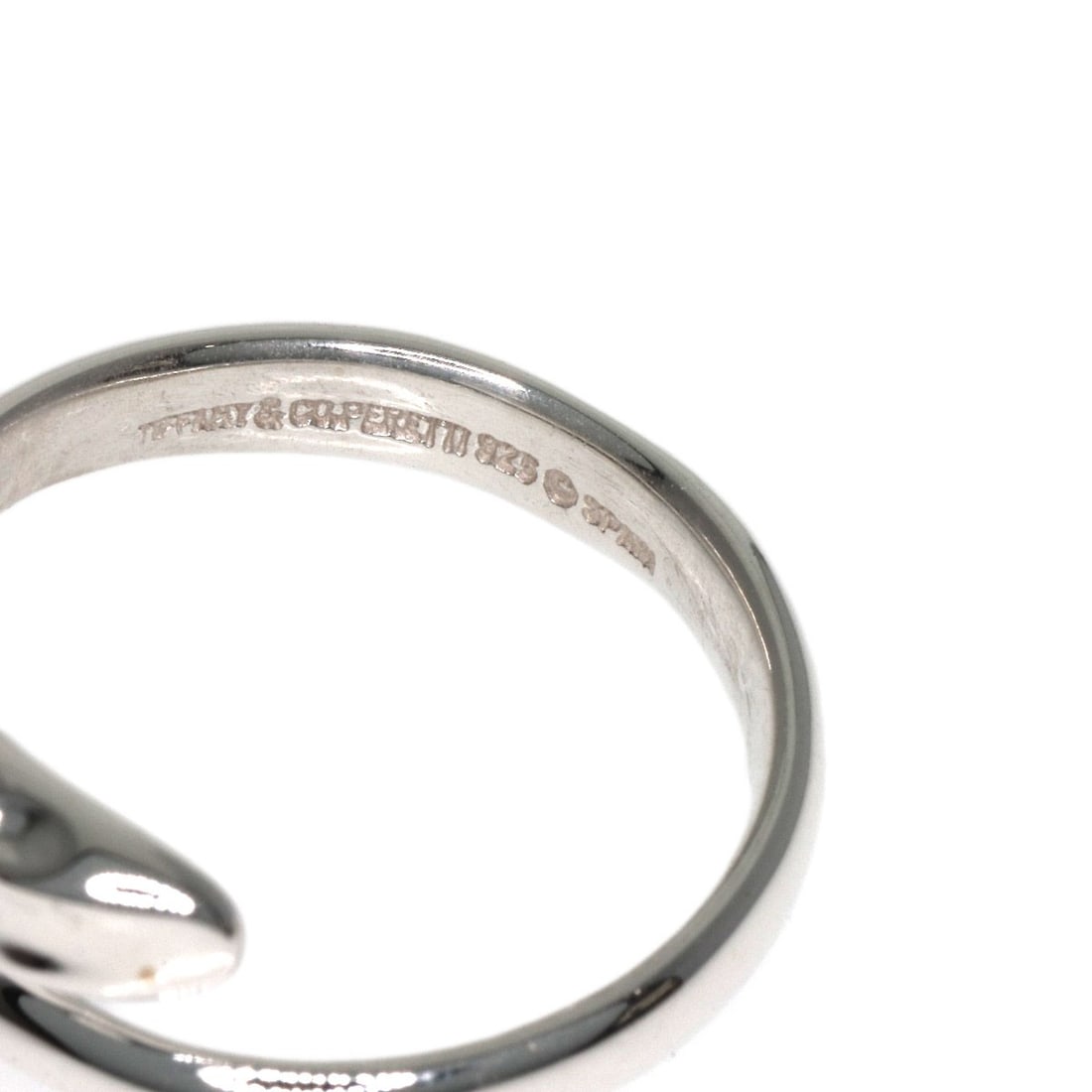 Silver TIFFANY&Co. snake Ring - 5