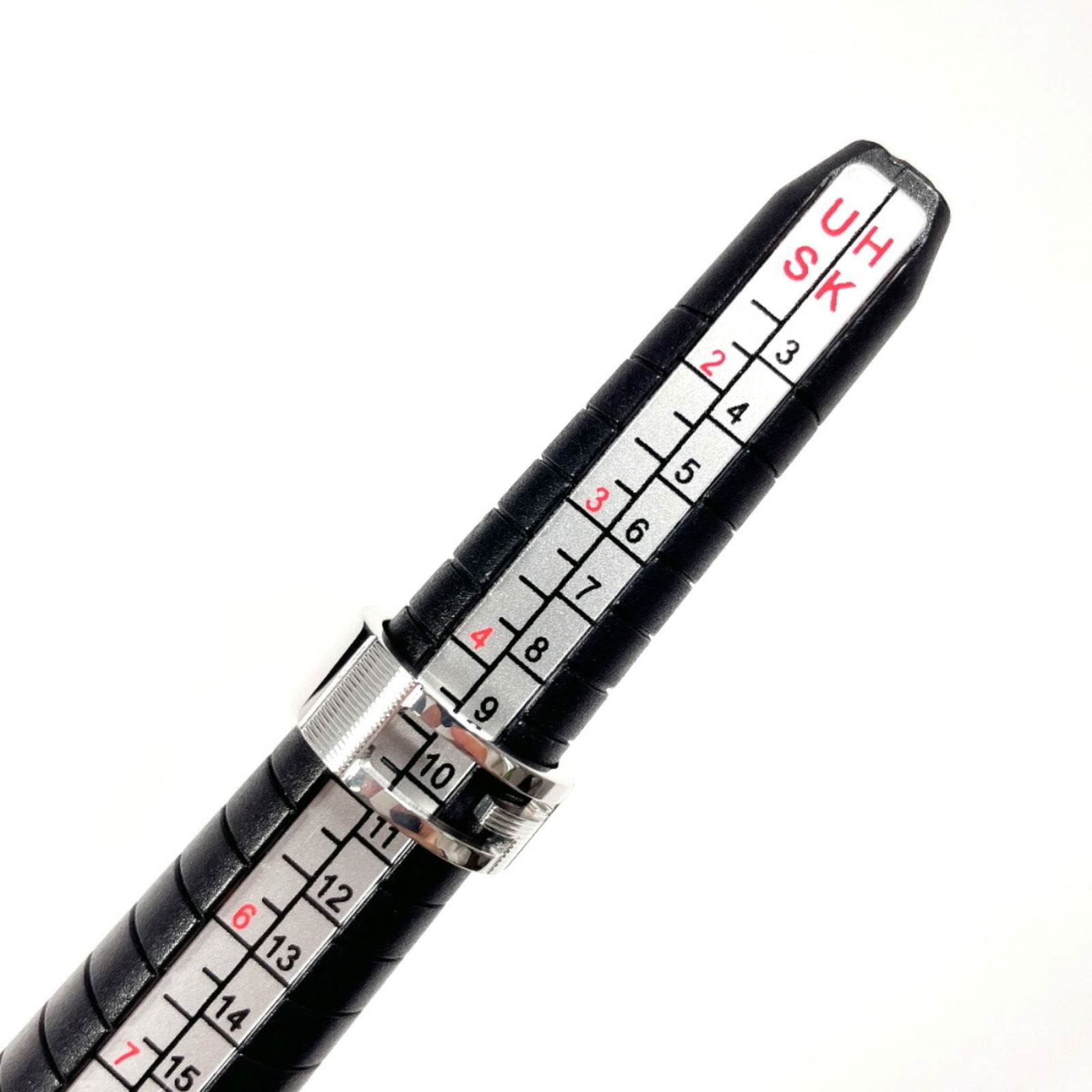 Silver Gucci Band Ring - 7