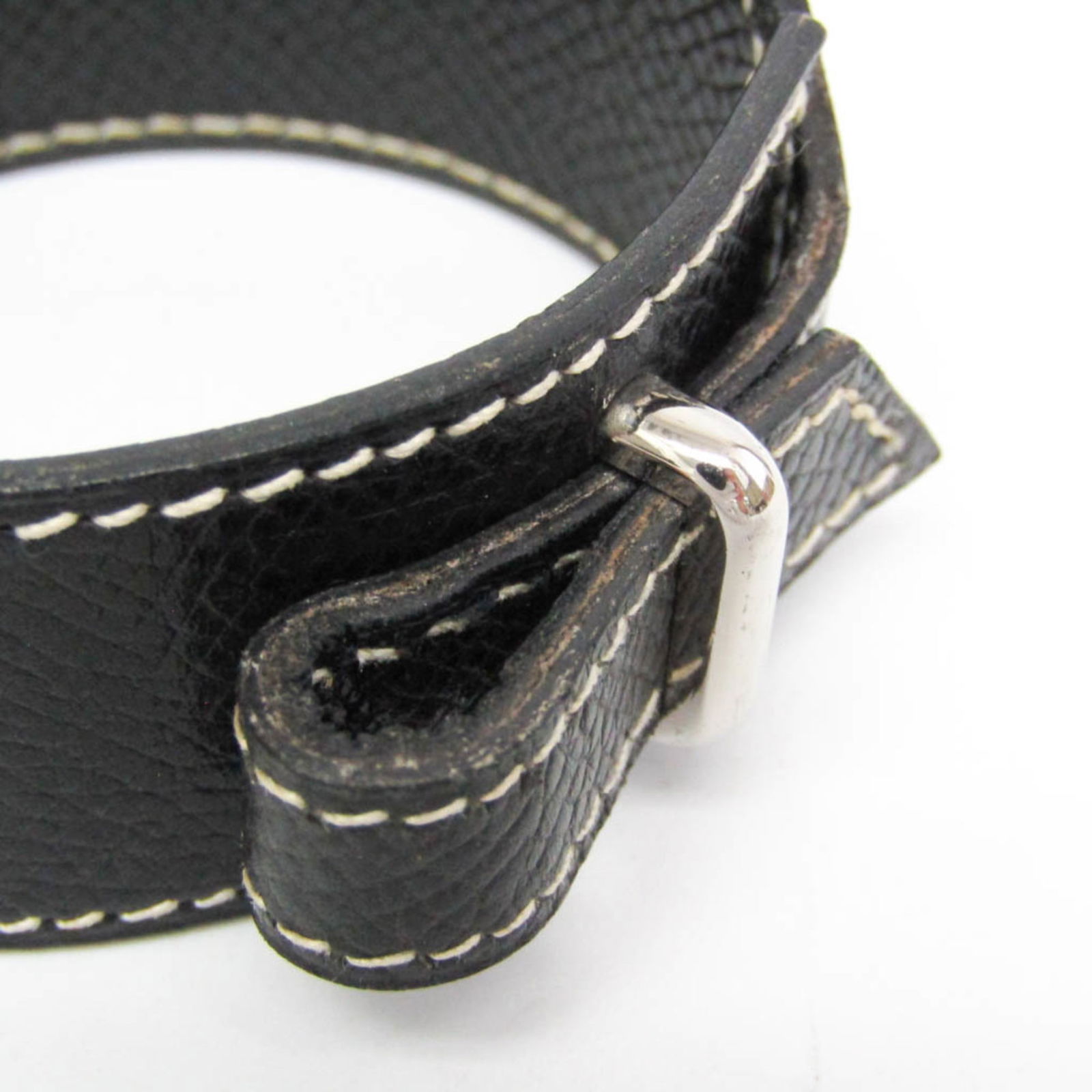 Leather Hermes Bangle - 6